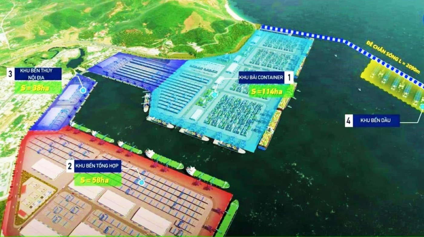 Phối cảnh quy hoạch cảng Liên Chiểu